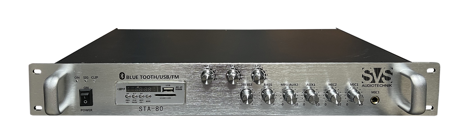 SVS Audiotechnik STA-80 Микшер-усилитель для систем Public Address в Оренбурге