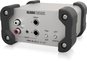 Klark Teknik DI 22P пассивный стерео директ-бокс в Оренбурге