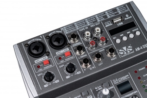 SVS Audiotechnik mixers AM-4 DSP Аналоговый микшерный пульт, 4-канала в Оренбурге